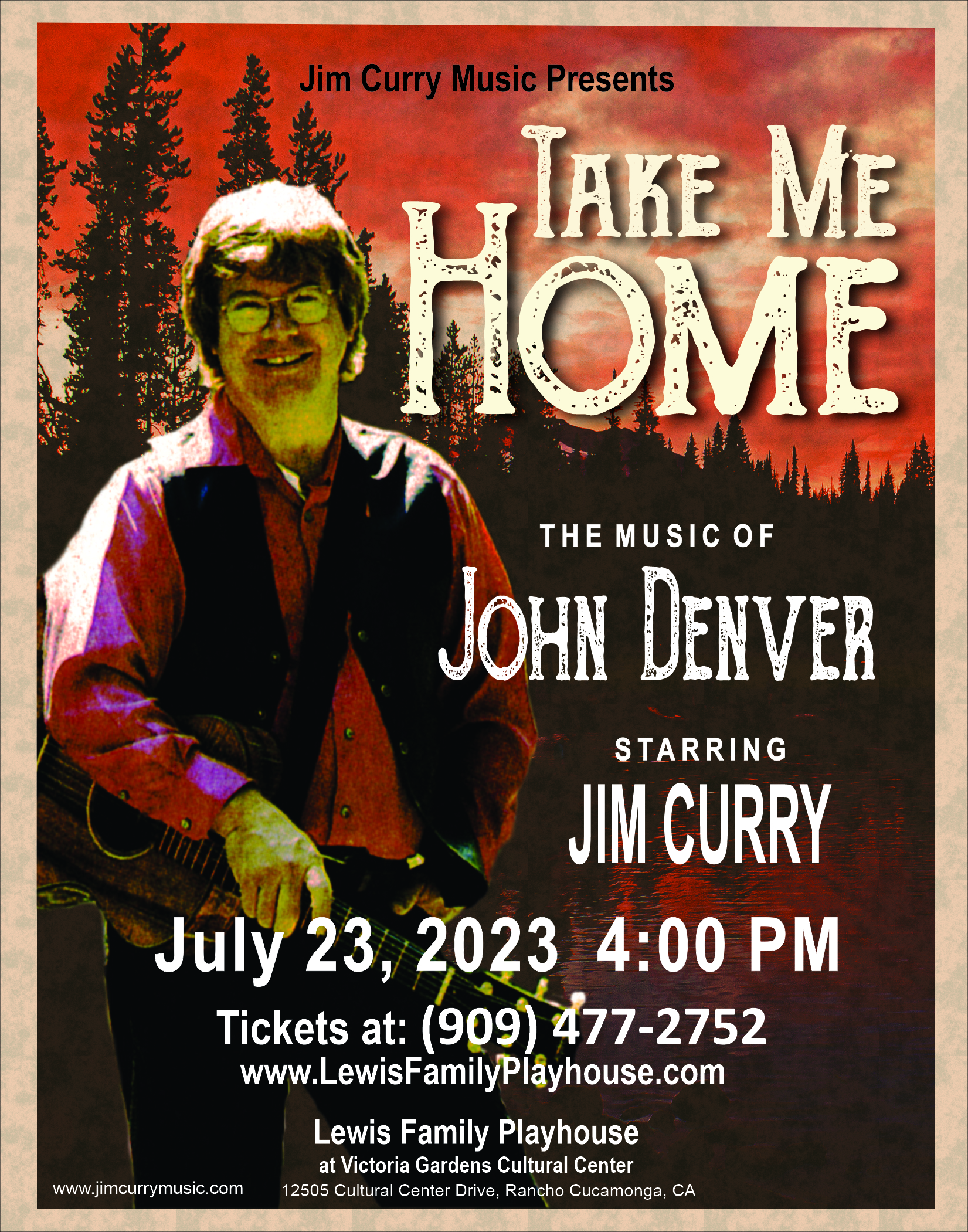 Take Me Home - The Music of John Denver July 23