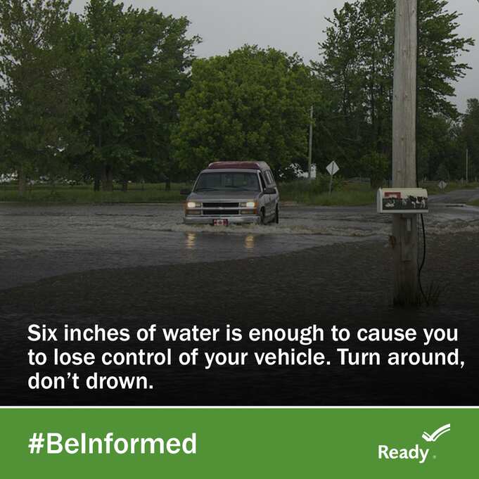 Flood Safety - Turn Around and Don't Drown