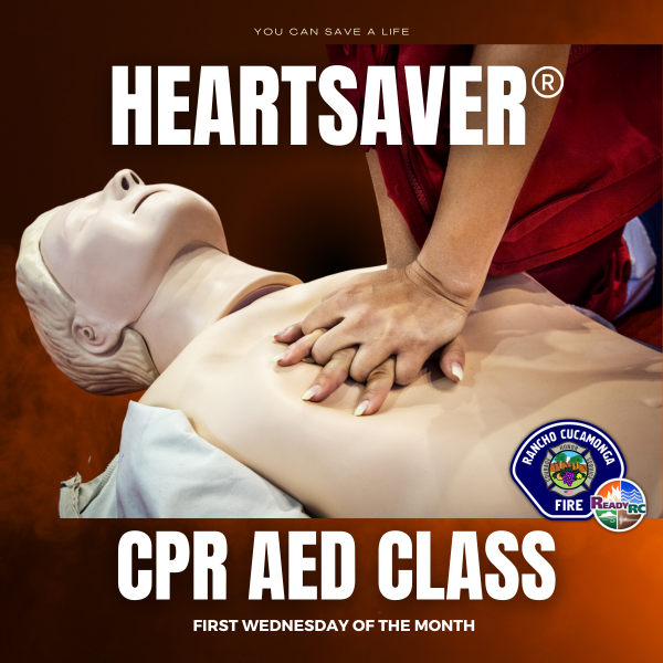 Heartsaver® CPR AED Class | City of Rancho Cucamonga