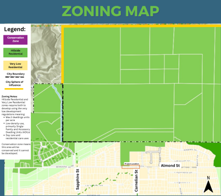Almond Street Zoning Map