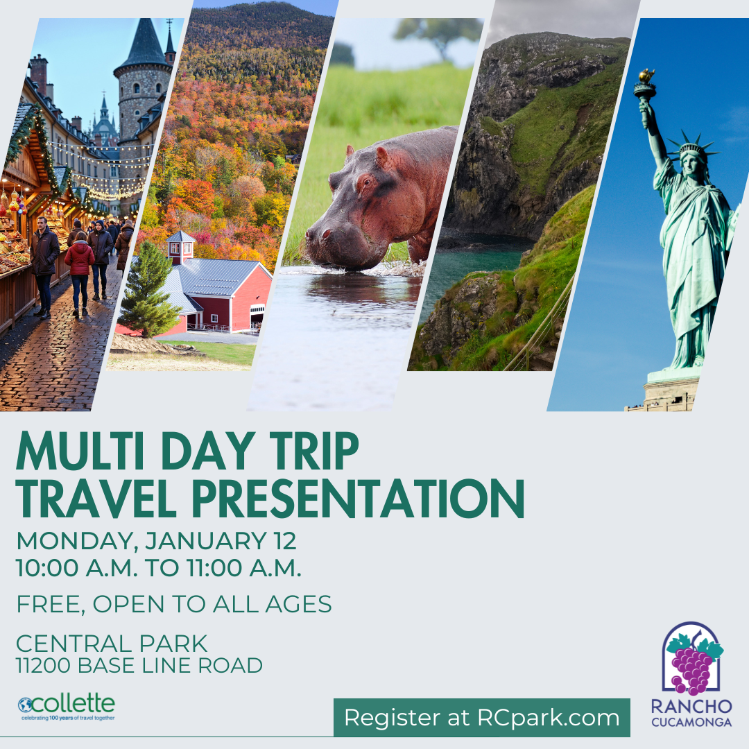 multi day trip travel presentation