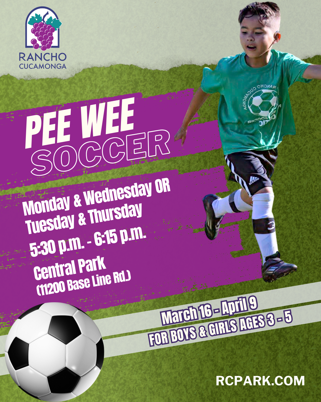 Pee Wee Soccer