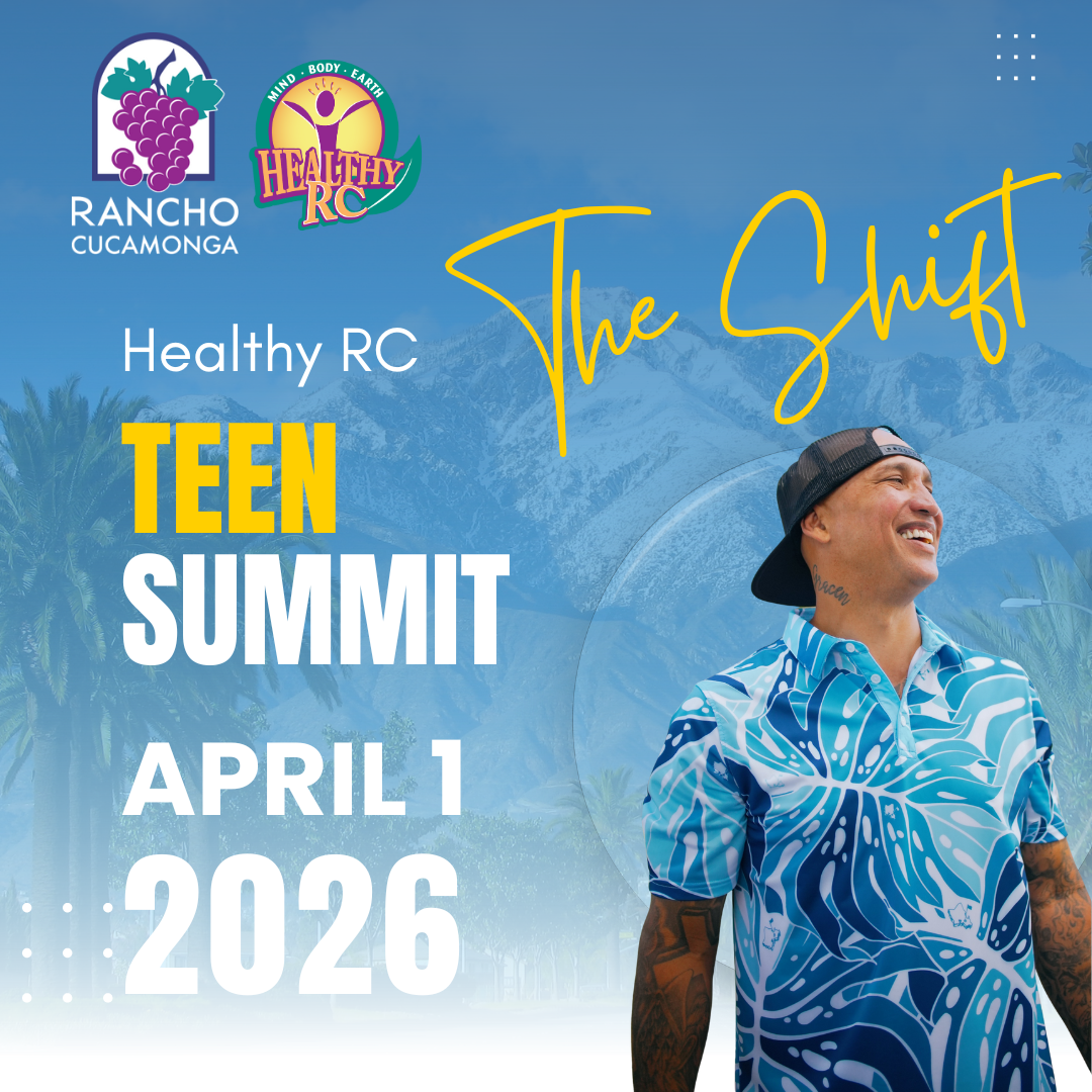 Key note speaker for Healthy RC April 1 Teen Summit