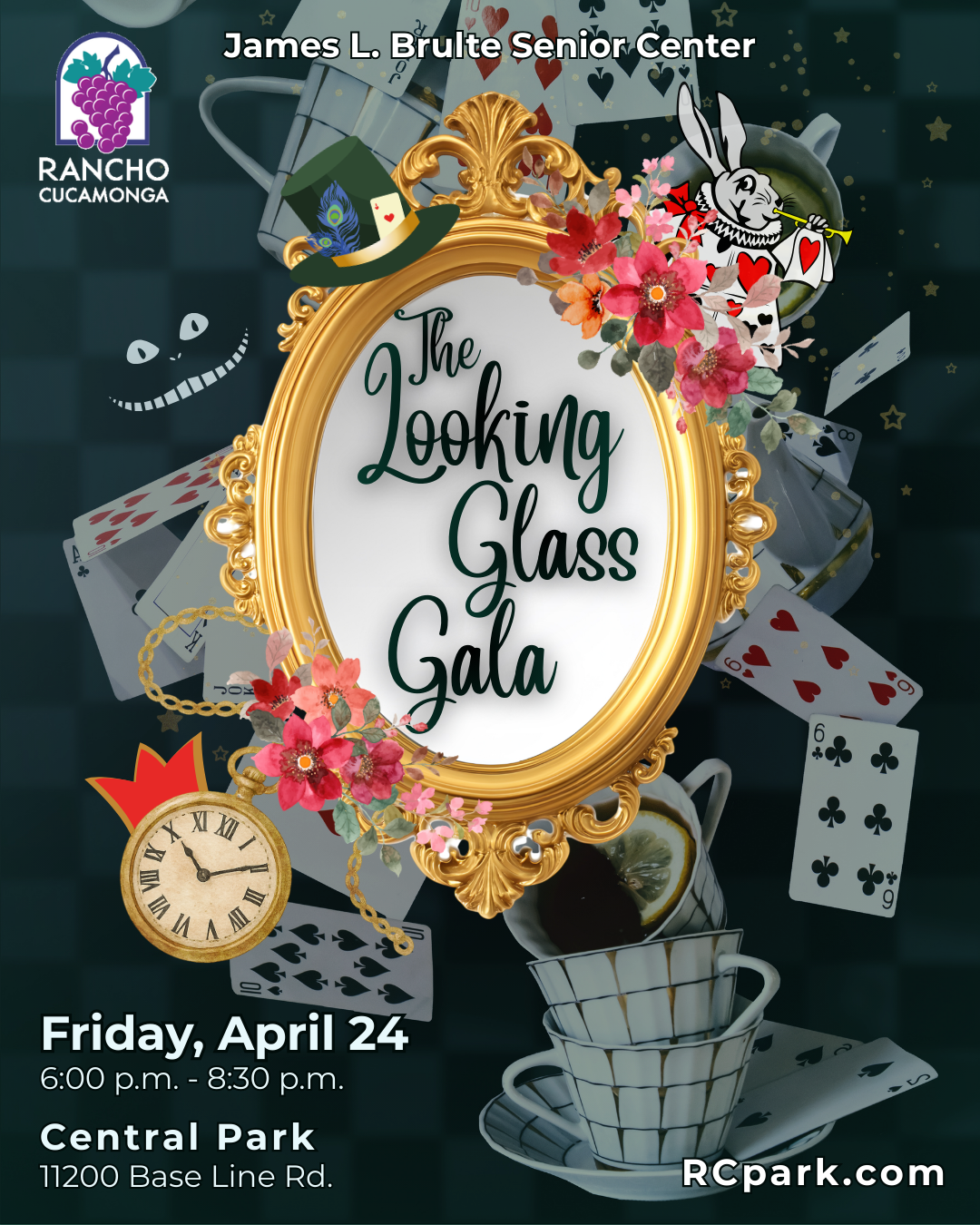 The looking glass gala, Friday, April 24, 6:00 p.m. to 8:30 p.m., Central Park, 11200 Base Line Road, Cpark.com