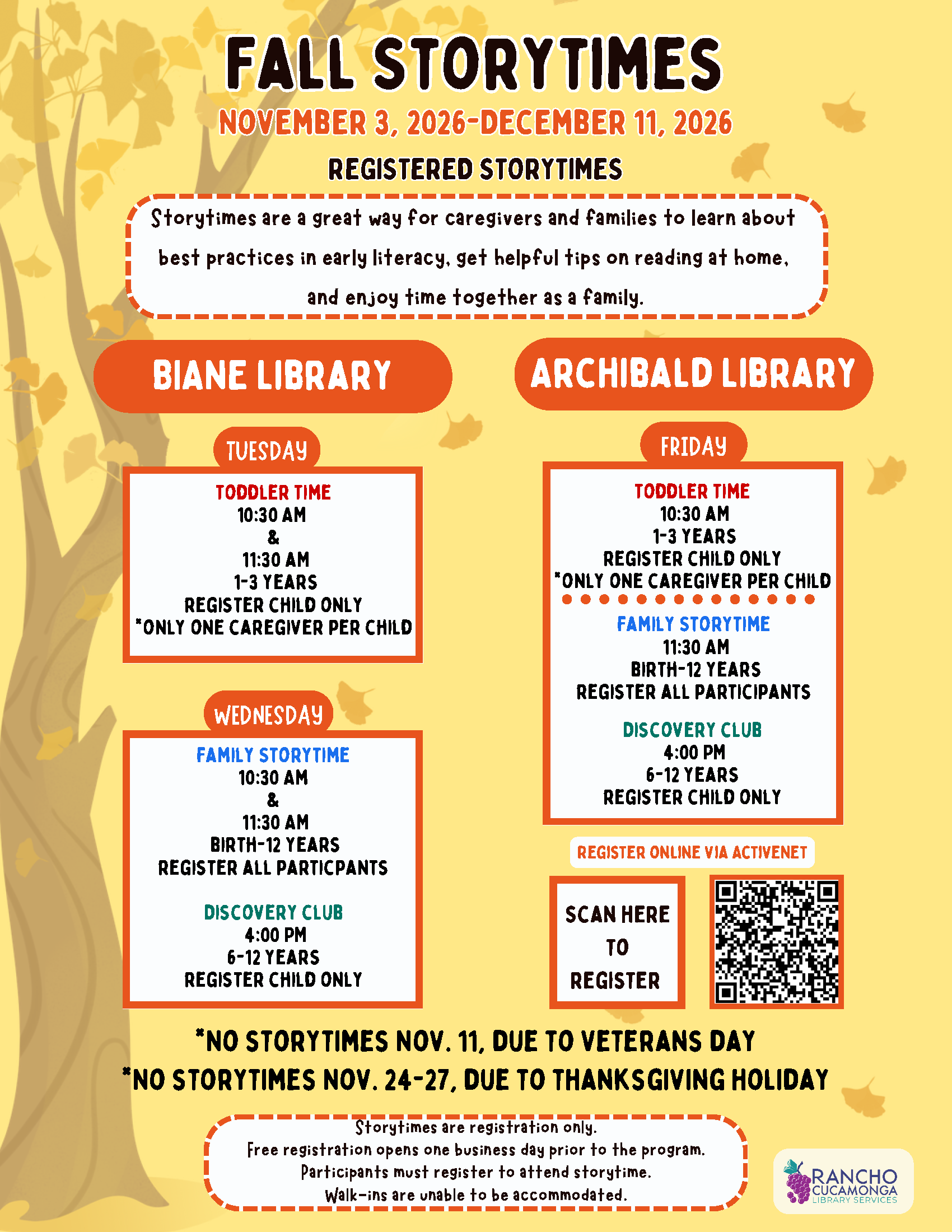 Fall Storytime