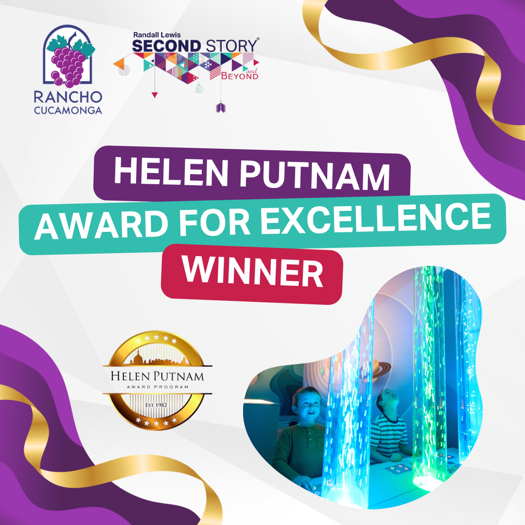 Helen Putnam Award for Excellence Winner text with City of RC and SSAB logo