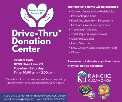 CSD-Drive Thru Donation Center