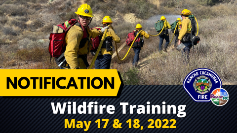 Wildfire Training Notification