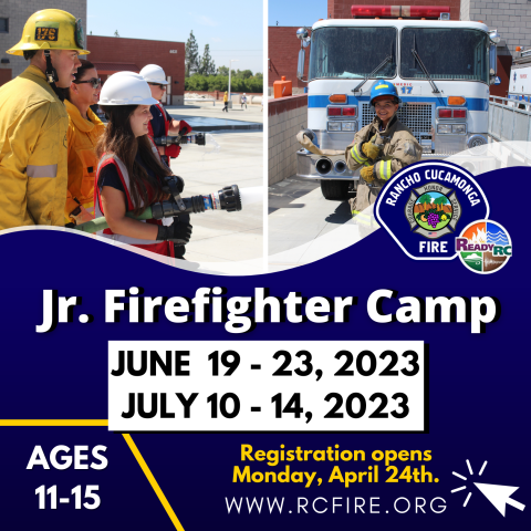 June 2023 Jr. Firefighter Camp
