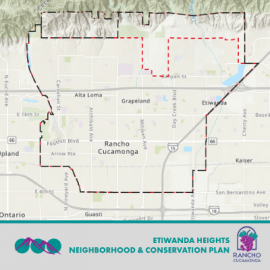 Etiwanda Heights Neighborhood & Conservation Area Incorporated into Rancho Cucamonga Boundaries
