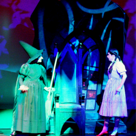 Wizard and Dorthy Wizard of Oz
