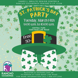 V.I.P. Club St. Patrick's Day Party