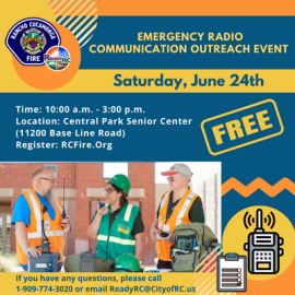 Emergency Radio Communication Outreach Event