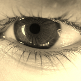 Small pupils in eyes