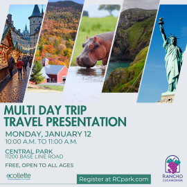 multi day trip travel presentation