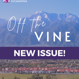 Off the Vine New Issue snow capped mountains
