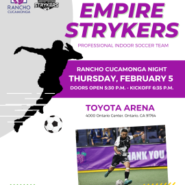 Empire Strykers Rancho Cucamonga Night