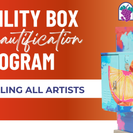 Utility Box Beautification Program 2026 image of citrus on box